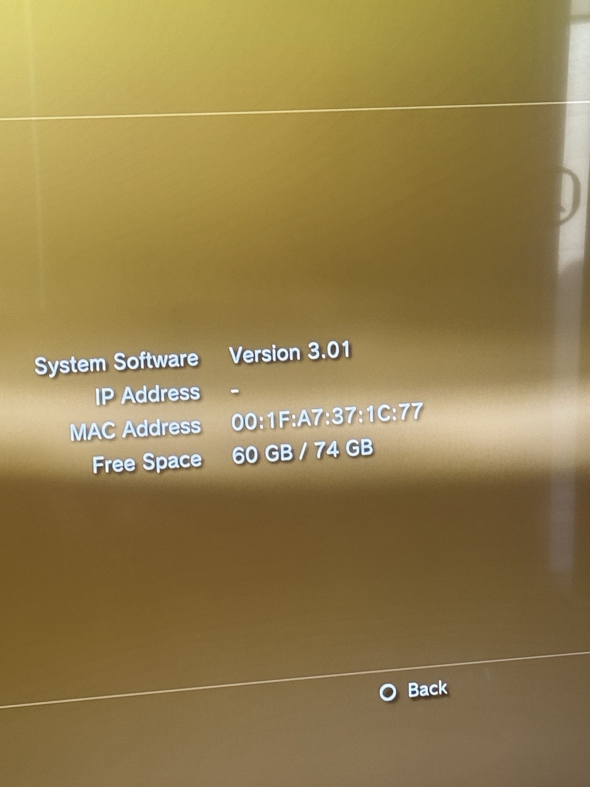 Sony PS3 Playstation CECHE01 Backward Compatible Console Only READ