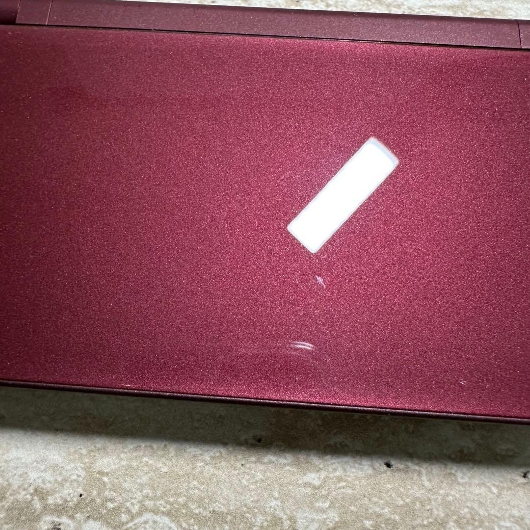 Nintendo DSi LL Wine Red Console Boxed Tested Working 6586