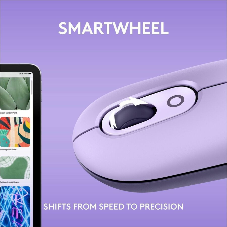 Logitech POP Cosmos Wireless Mouse Bluetooth SilentTouch Emoji