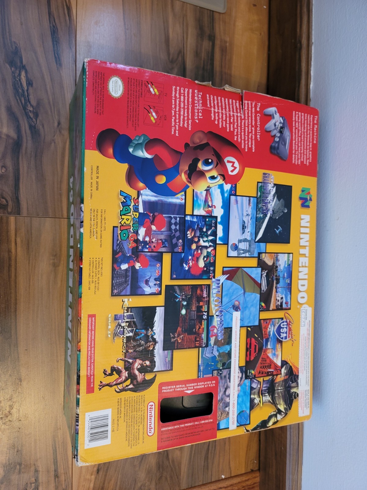 Nintendo 64 N64 Launch System Console CIB Complete In Box Good Shape 18