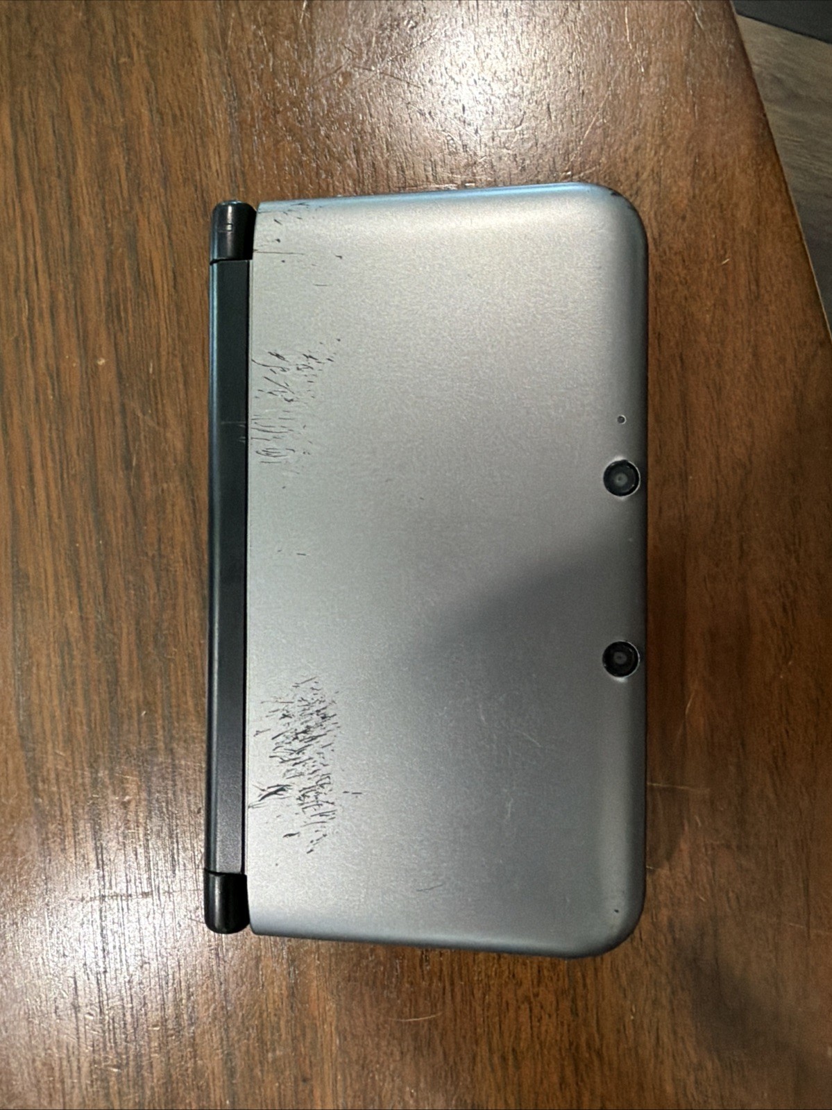 Nintendo 3DS LL Silver/Black 128gb SD Card + Charger + Stylus