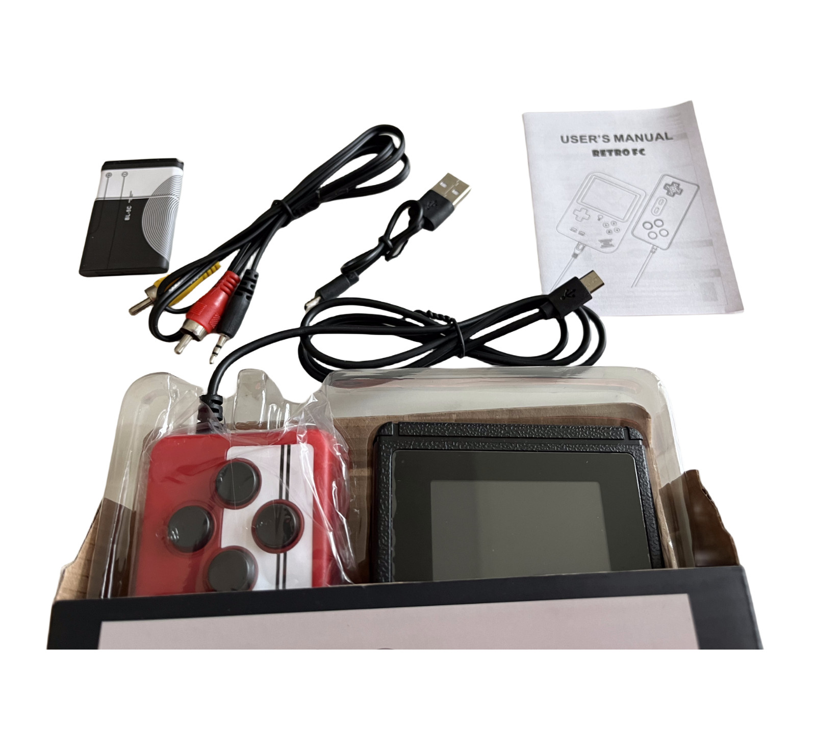 Handheld Video Game Console Preload 400 Retro Games Support 2 Players Play on TV