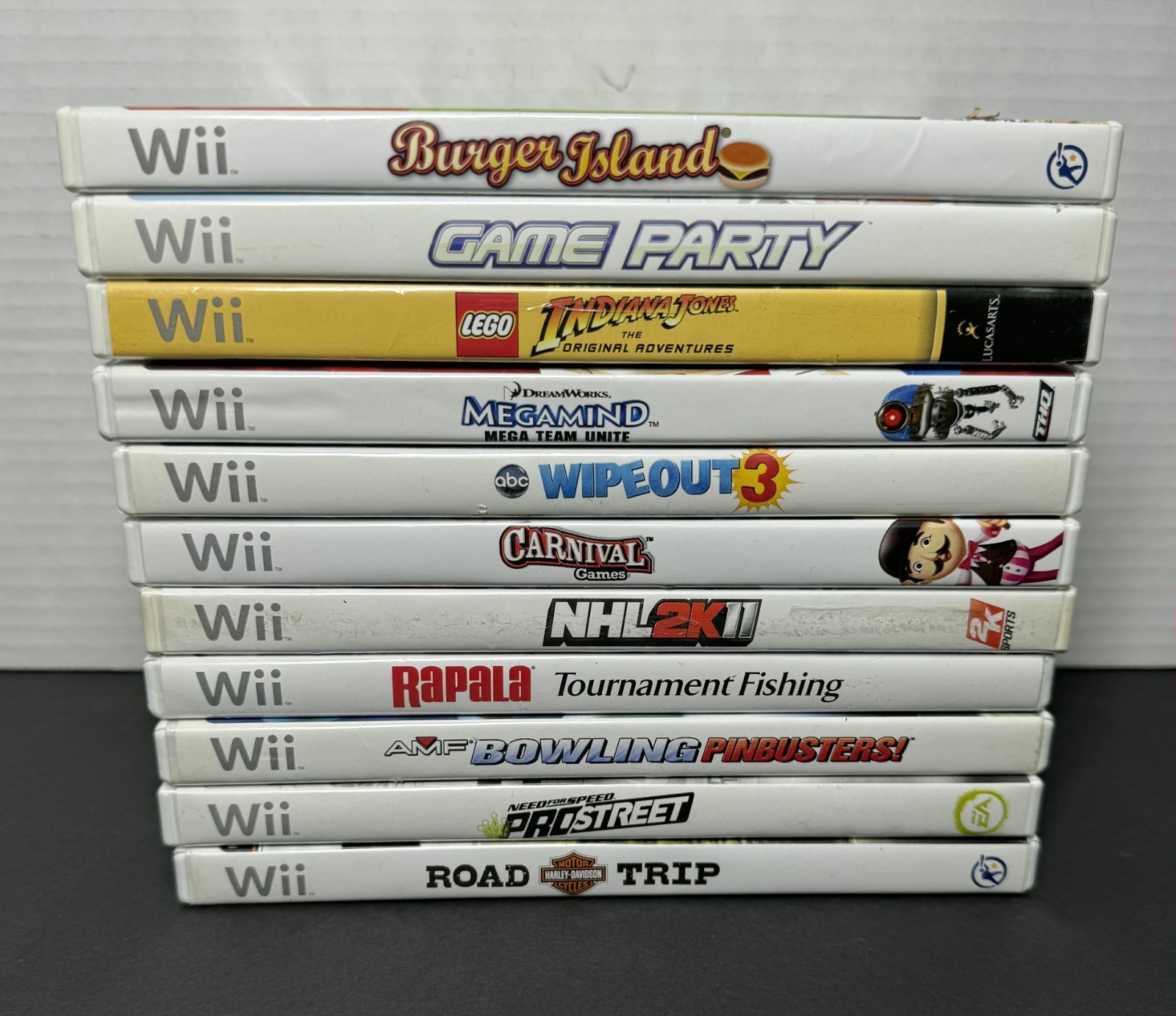 Nintendo Wii Console System White RVL-001 CIB + 11 Games- Great Starter Set 😉