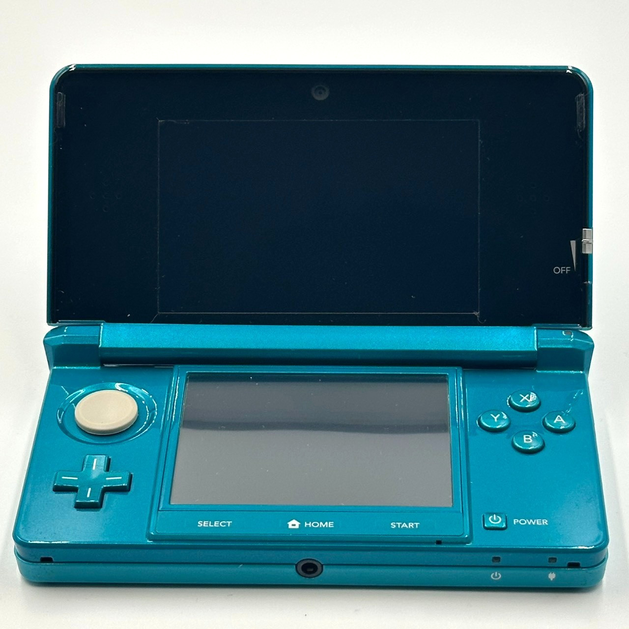 Nintendo 3DS Aqua Blue Console Boxed Charger Manual Japanese Edition