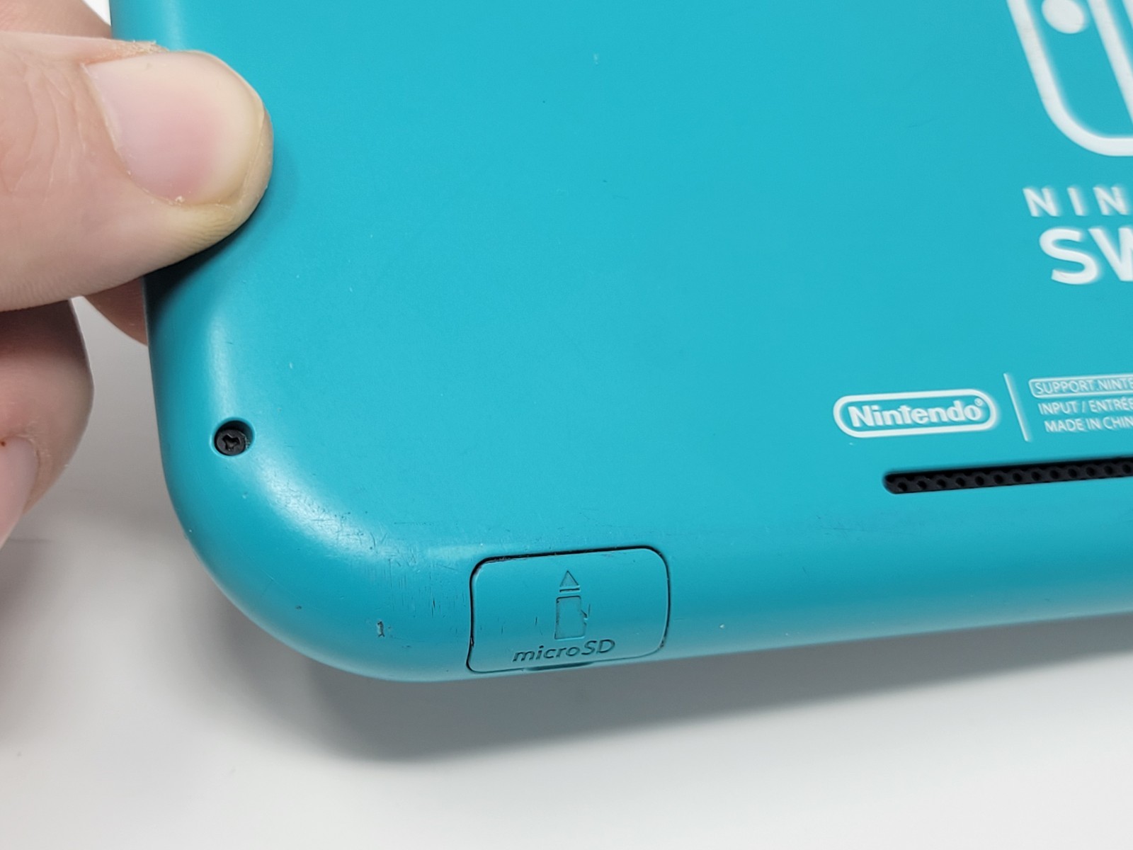 Nintendo Switch Lite 32GB Console Turquoise w/ Case + Animal Crossing + Yoshi