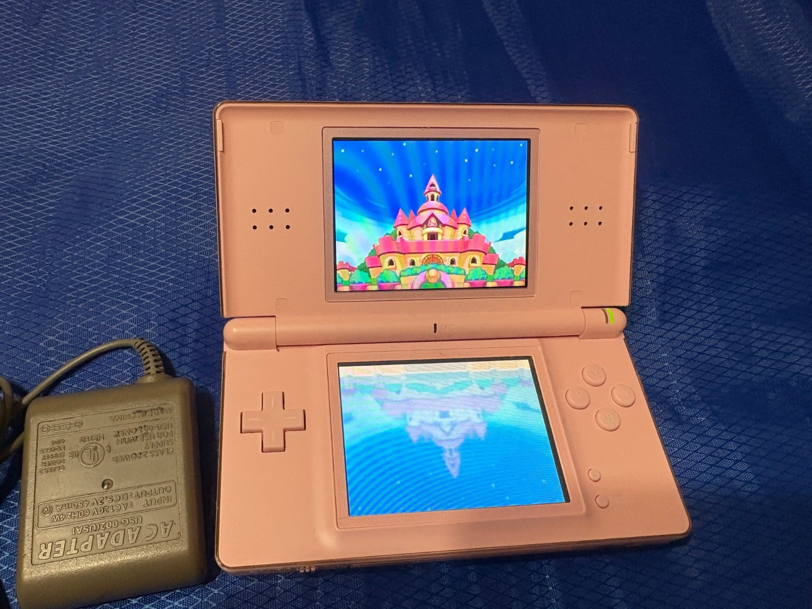 Nintendo DS Lite Console – Coral Pink (USGSPB) tested works