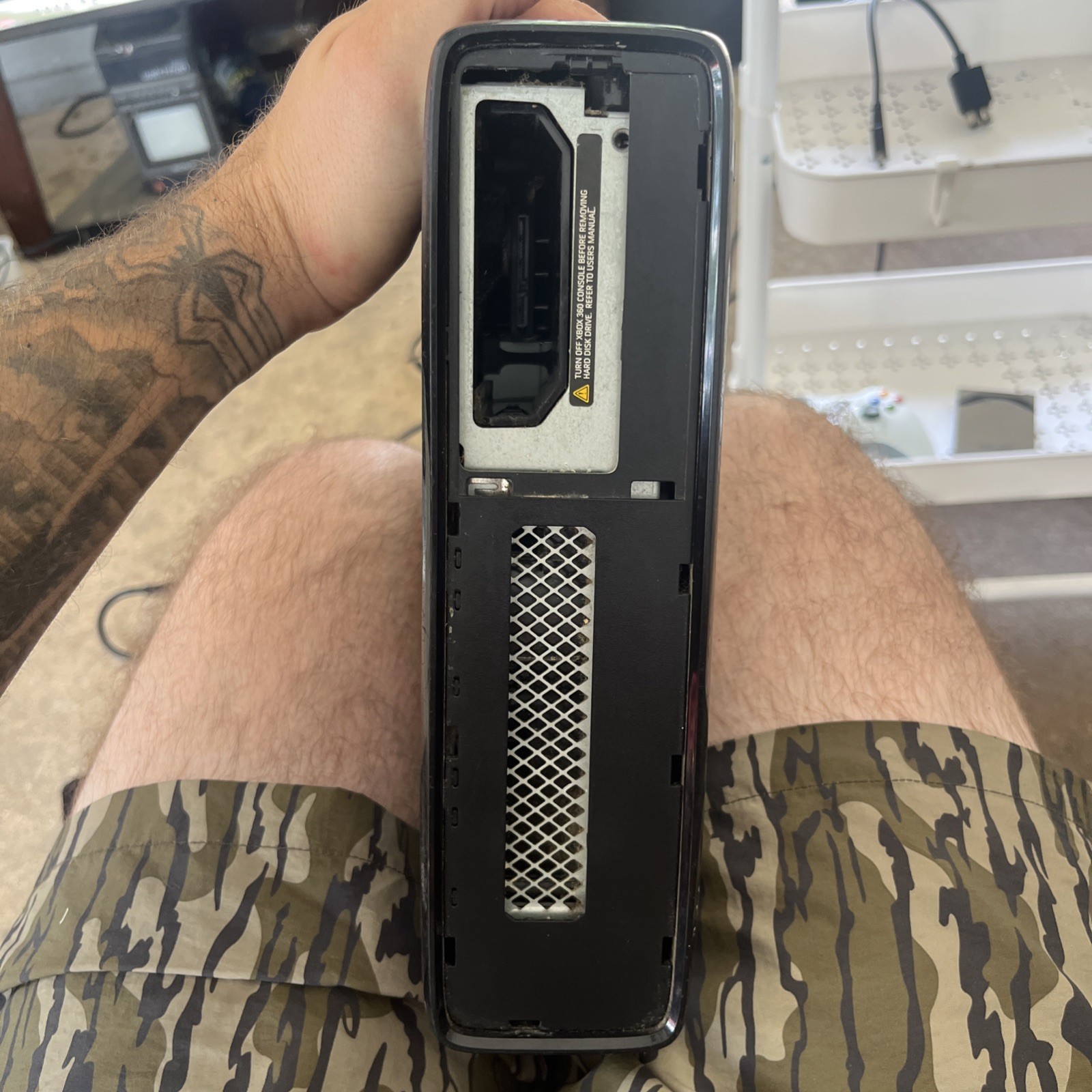 Xbox 360 S Model 1439 CONSOLE Power Supply Works Parental Code Unknown