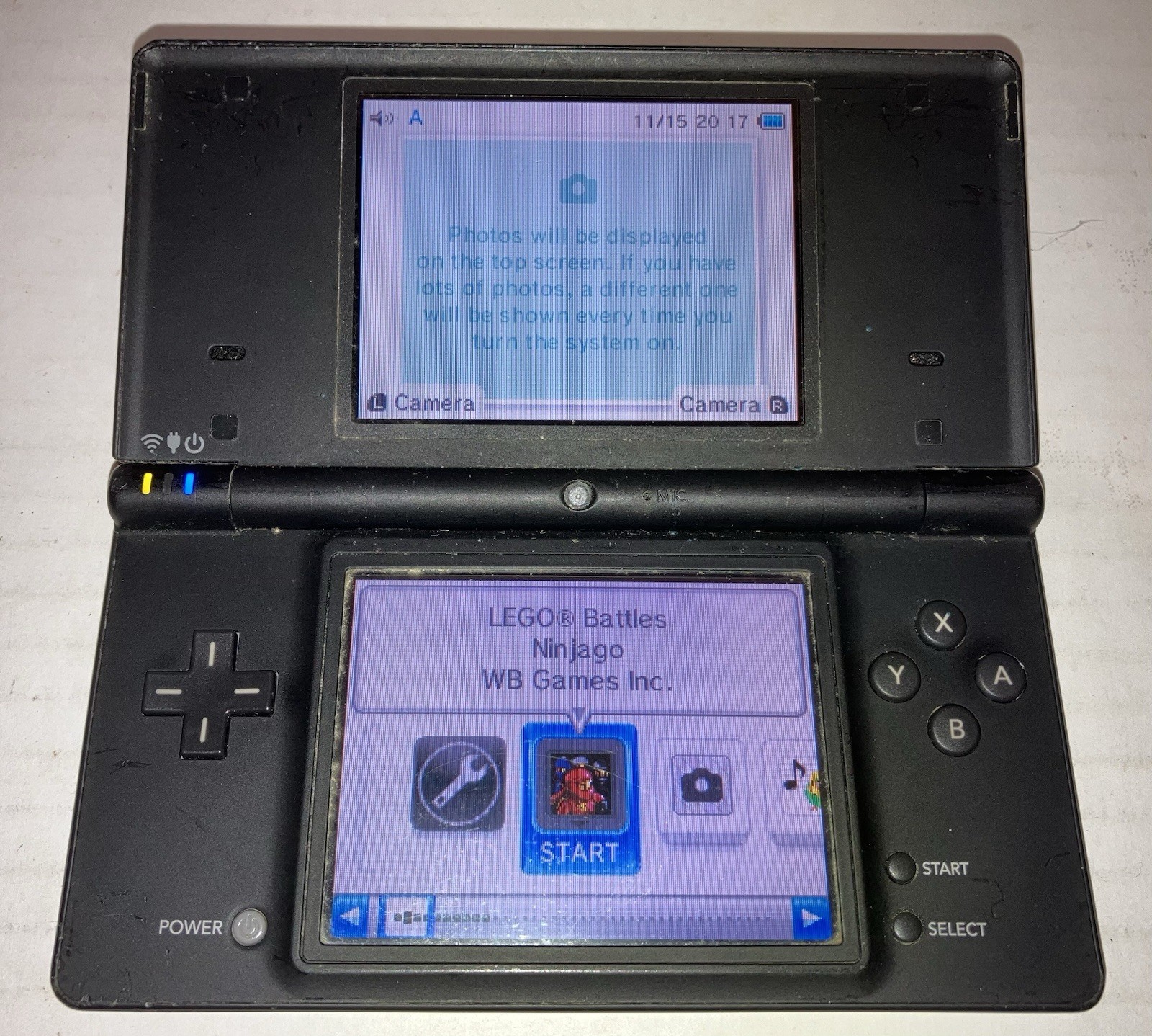 NINTENDO DSi! BLACK SYSTEM TESTED & WORKING! LOOK!!!!