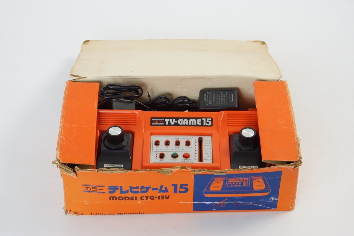 Nintendo Color TV GAME 15 Console Boxed CTG15V Tested System 3164109