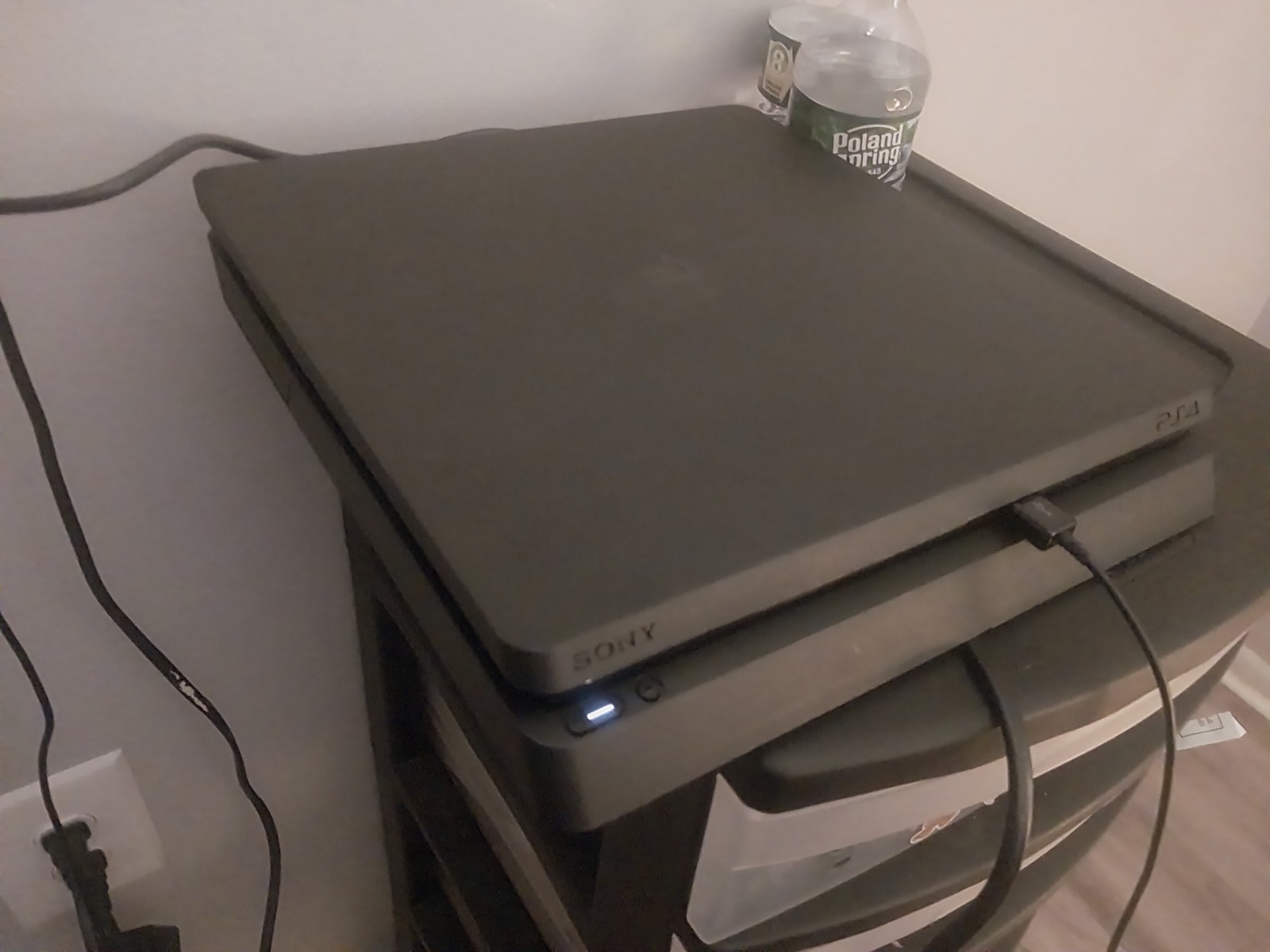 Ps4 Slim 500GB With 9 Games And Power Cord No Controller Fair Condition
