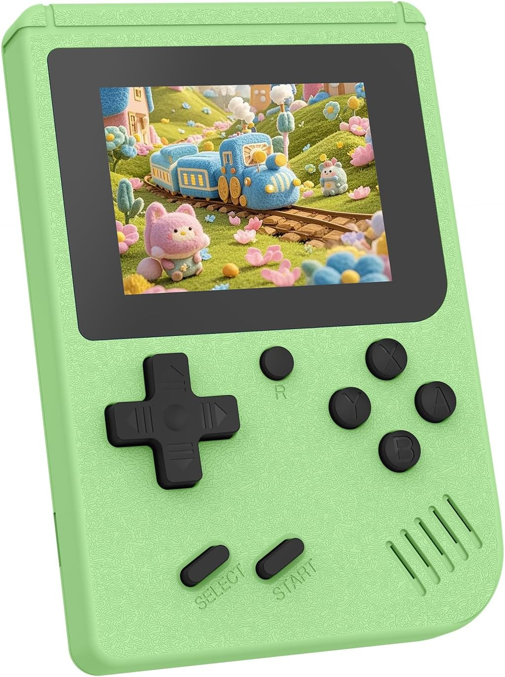 Consola Portatil de Videojuegos Retro con 400 Juegos Pantalla 3.0 Pulgadas Verde