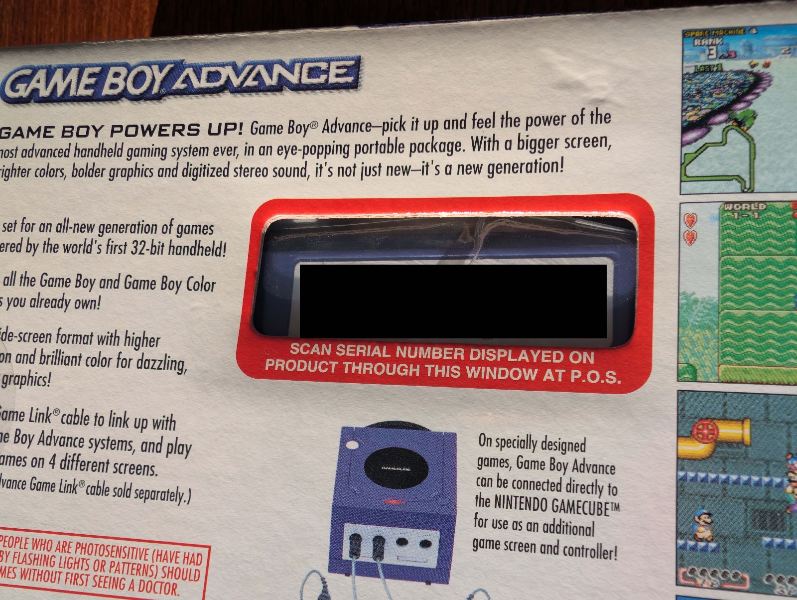 Factory Sealed Indigo Game Boy Advance AGB-001 – High-Grade Collector Copy