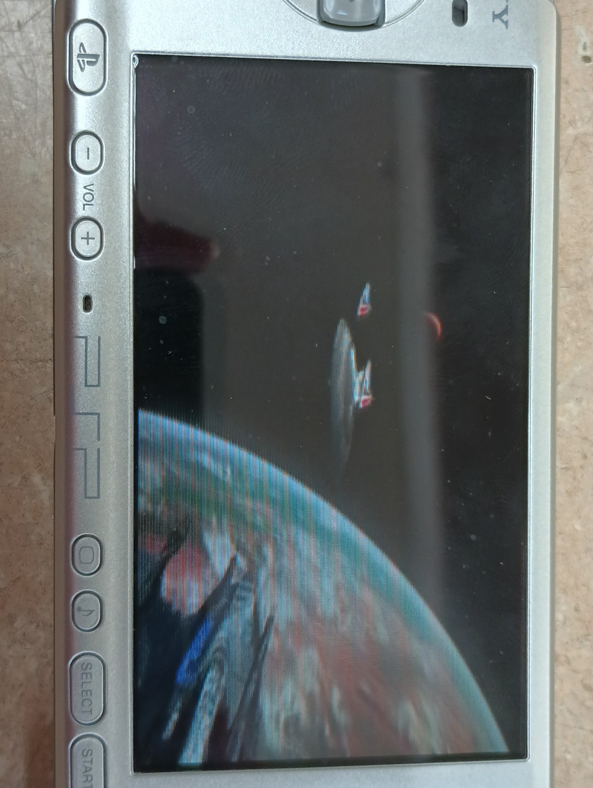 SONY PSP Silver 3001 With 1GB Memory Card