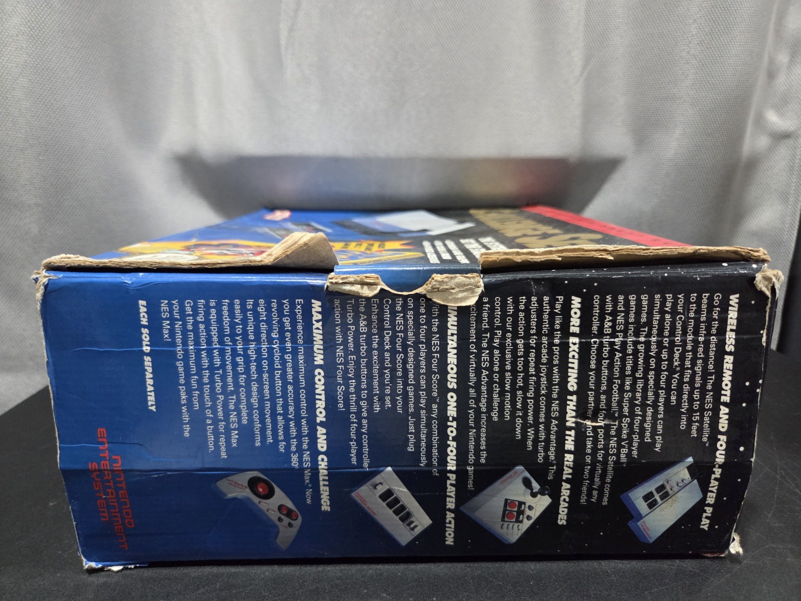 1992 Nintendo NES CHALLENGE SET In Box W/ Super MARIO Bros. 3 CIB NO Styrofoam