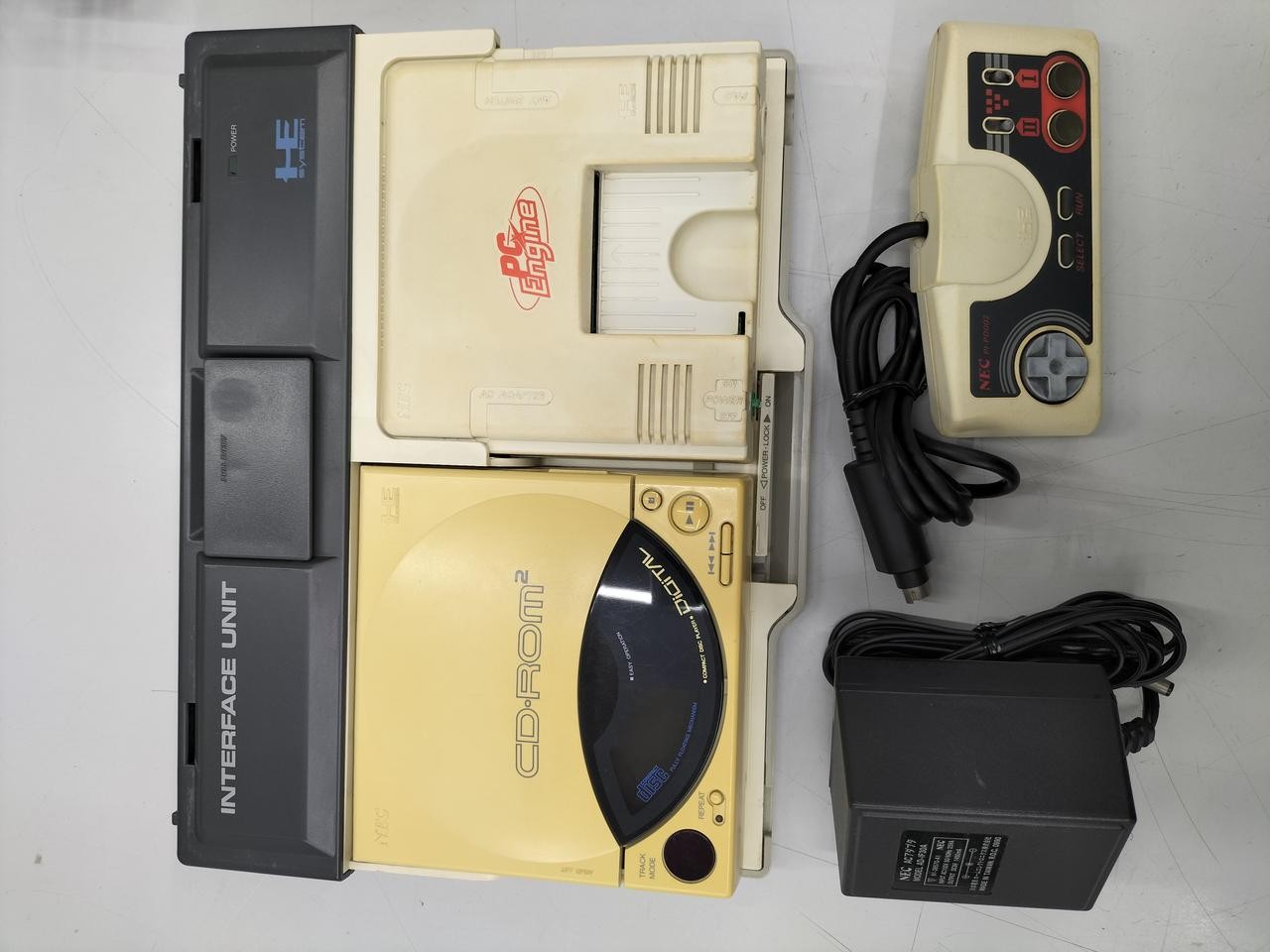 PC Engine Unit Set Model PI TG001 IFU 30A CDR 30A NEC
