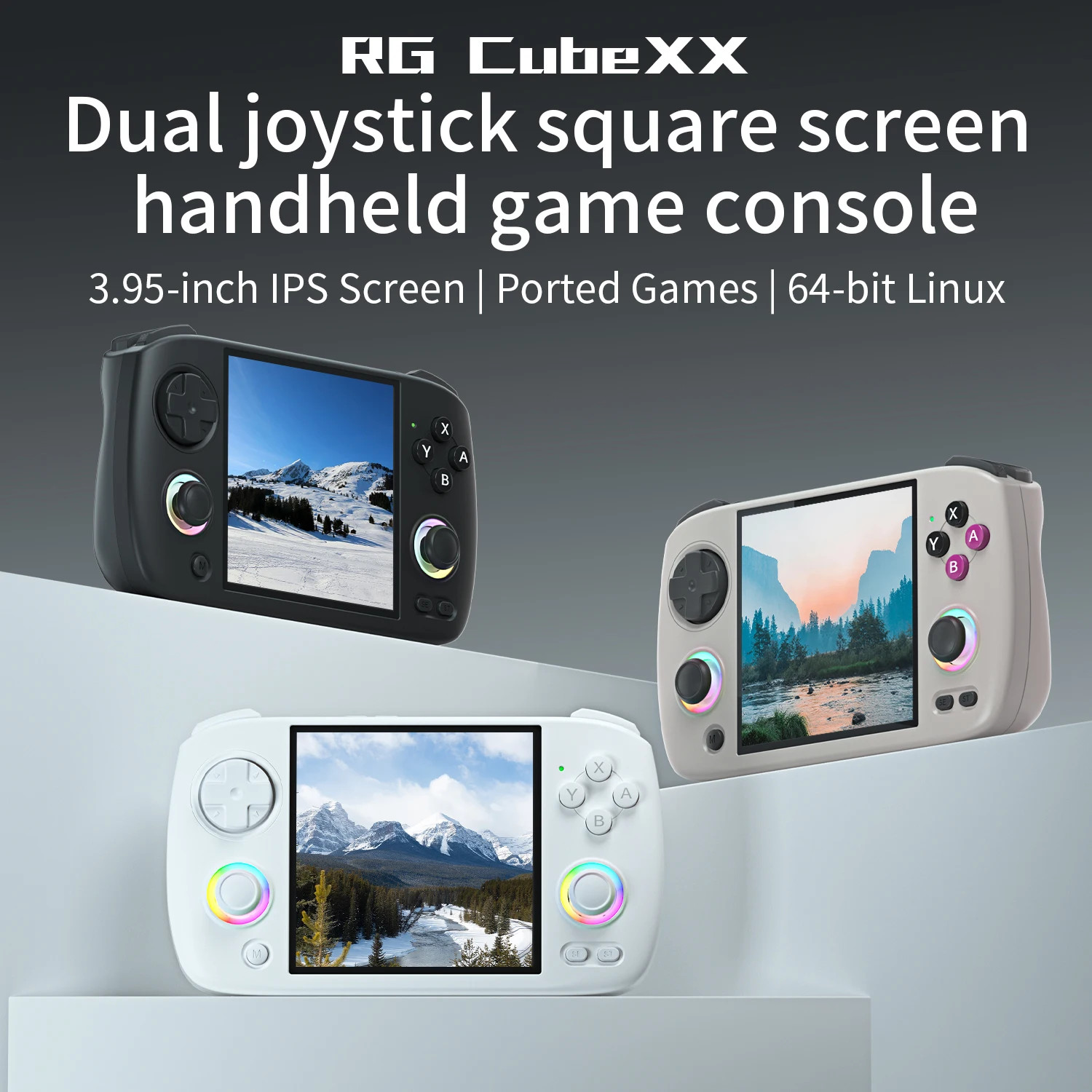 ANBERNIC RG CubeXX Retro Handheld Game Console with Bluetooth