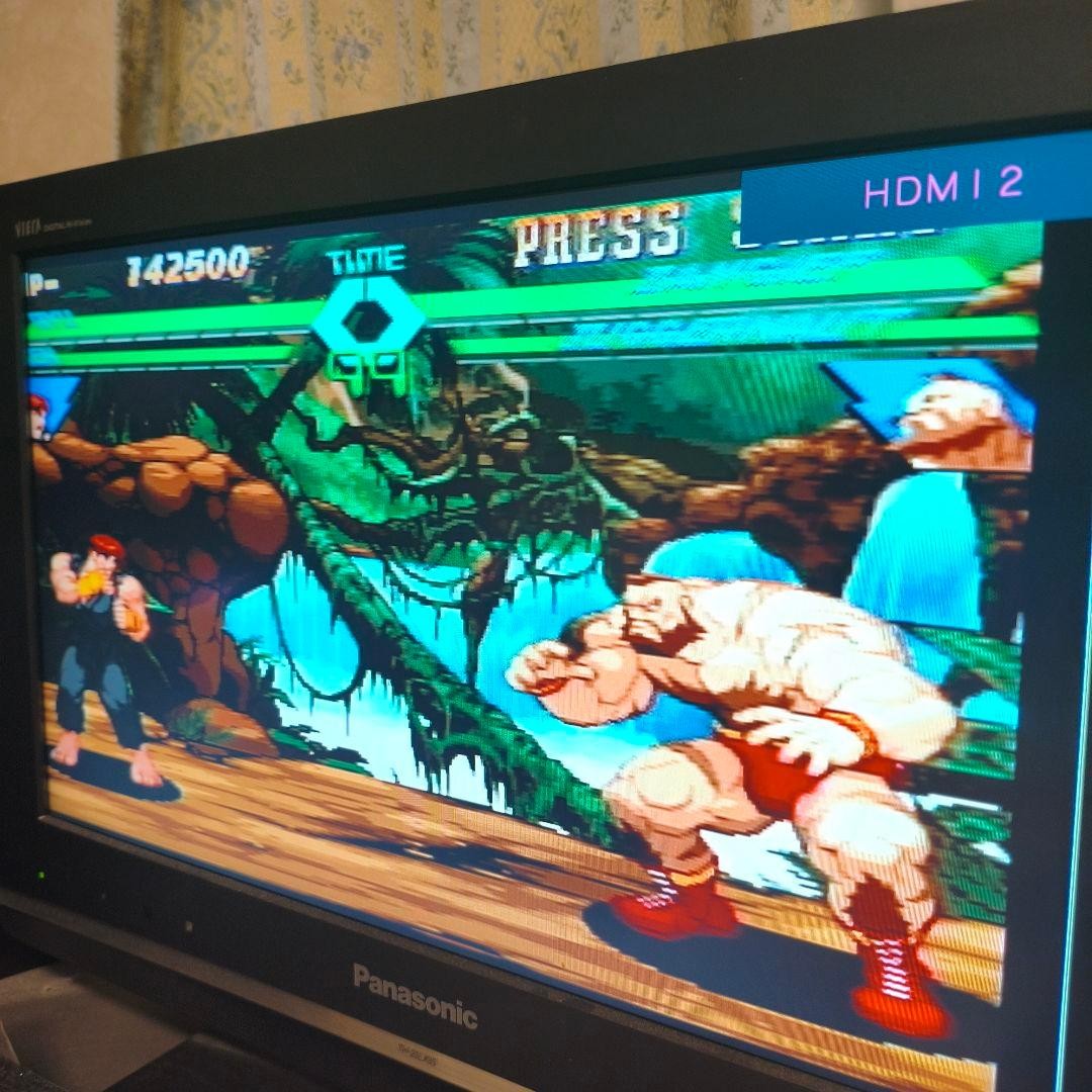 Sega Saturn Console V Saturn Late Model RG JX2 HDMI Converter 2 Software