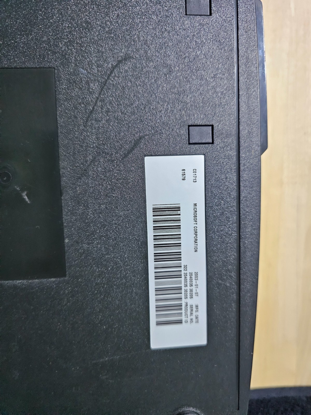 Original Microsoft Xbox Console Only – Read description –