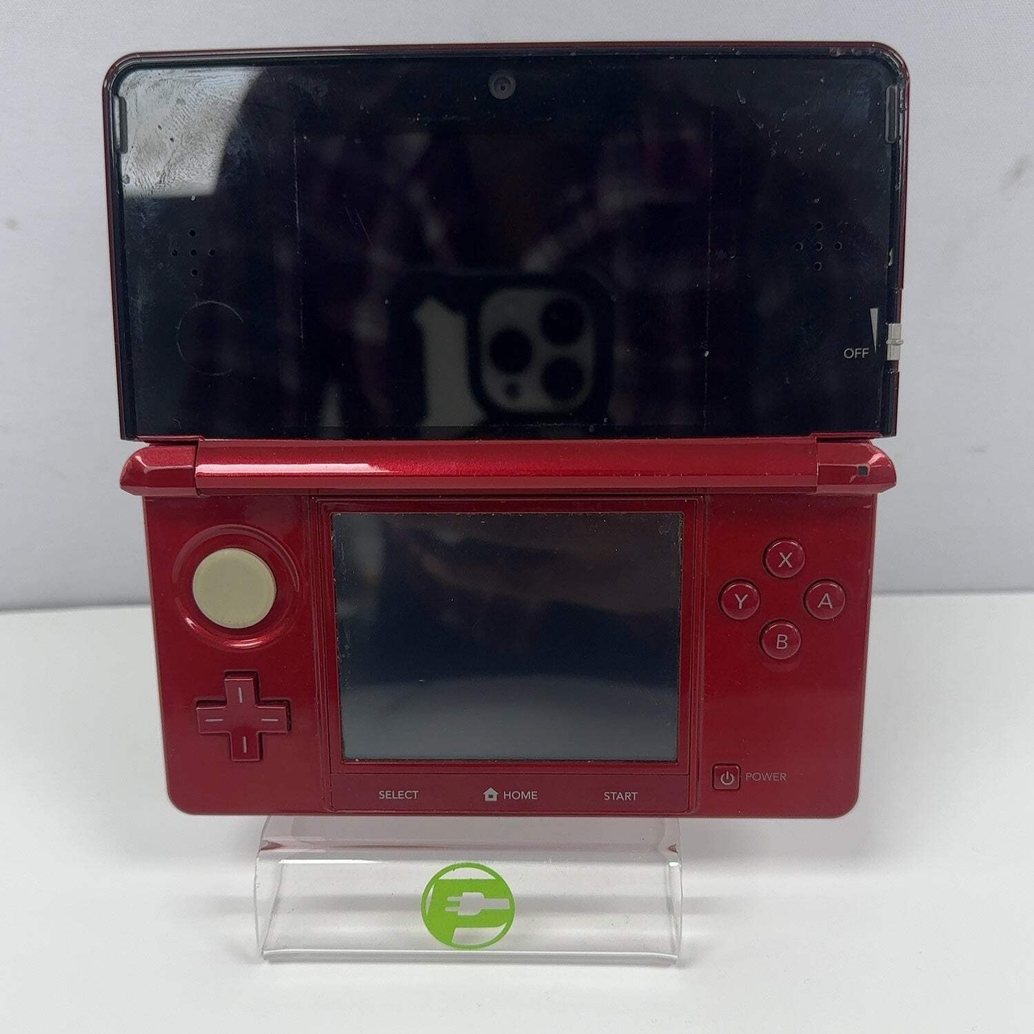 Nintendo 3DS Handheld Game Console CTR-001 Flame Red