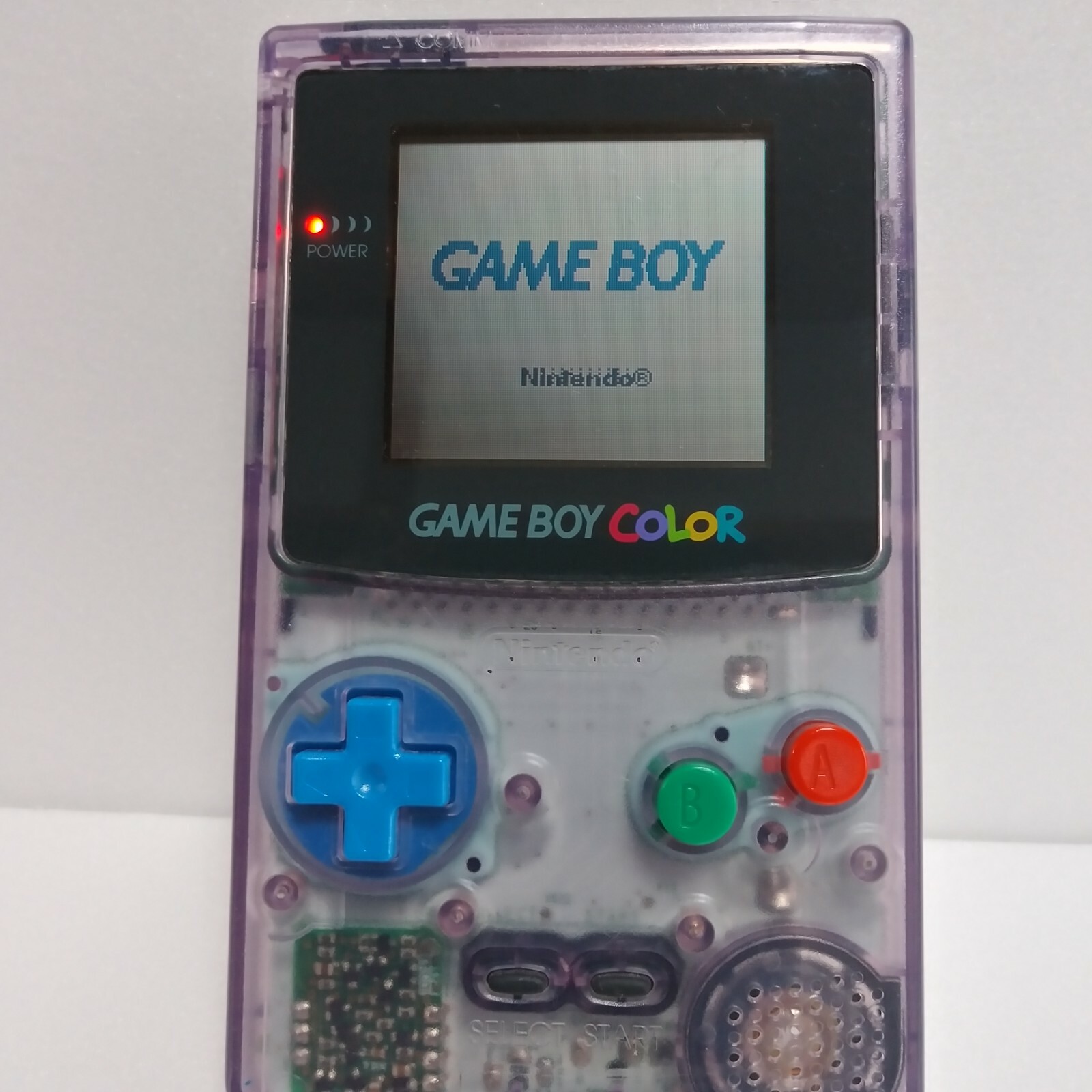 Nintendo Game Boy Color Purpl Used used item in mint condition
