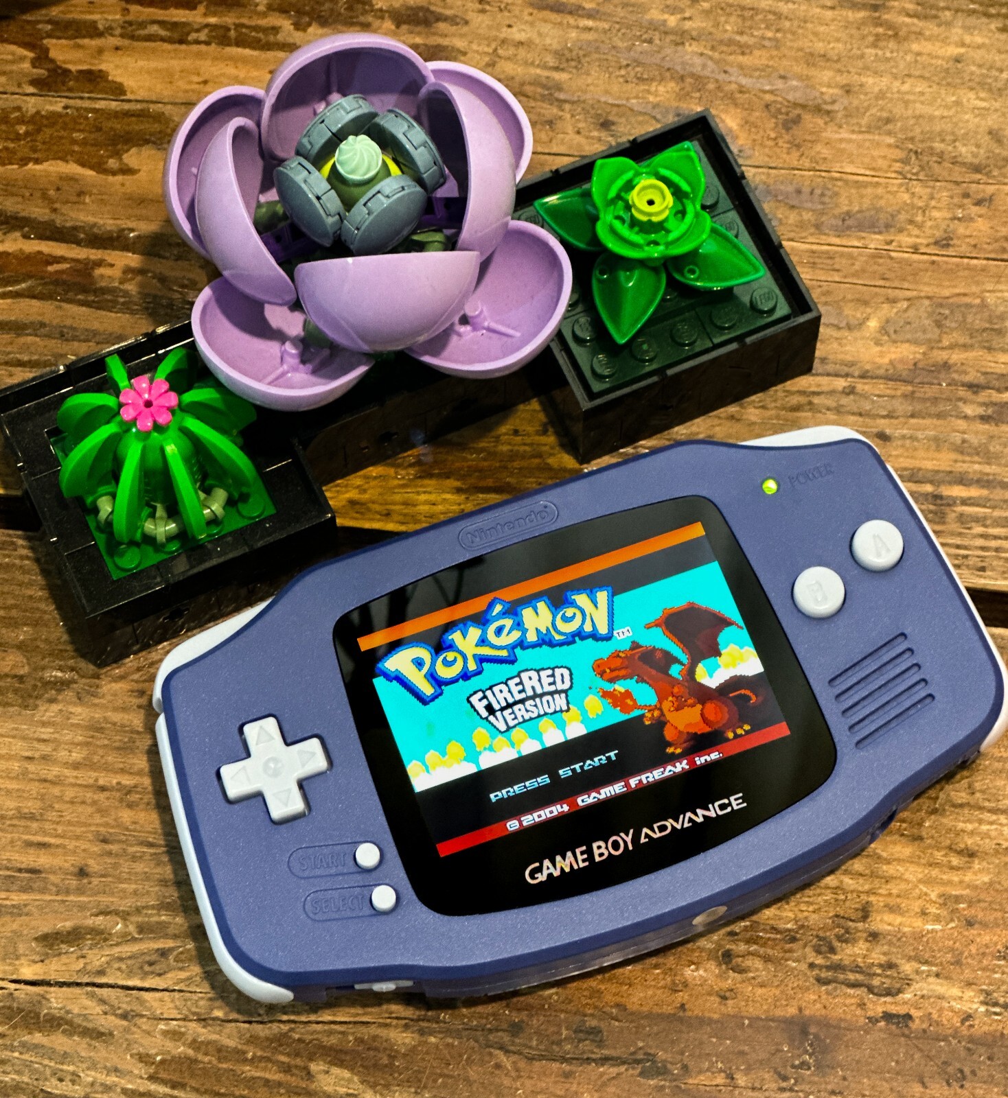 Nintendo Game Boy Advance GBA Backlight IPS LCD System Rechargeable USBC Battery