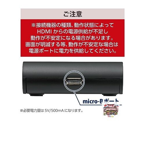 NEW ELECOM HDMI Switcher with Automatic Switching Function [PS3/PS4 PlayStation