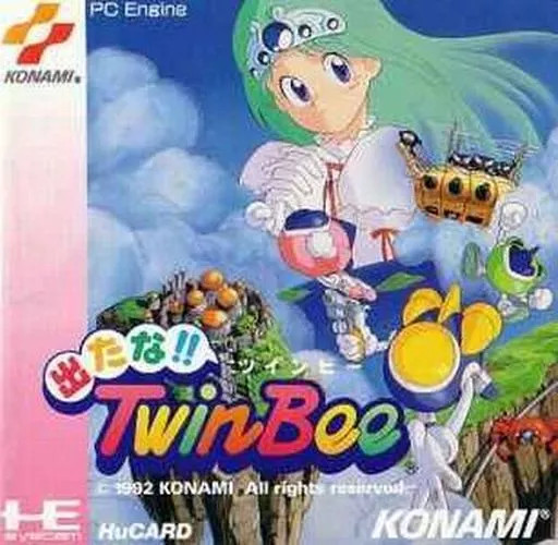 PC Engine Hu Card Software Deta Na Twinbee (No box theory)