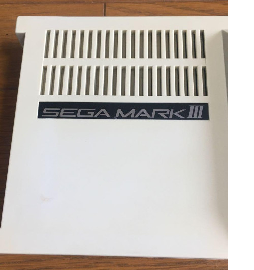 Used MARK 3 SEGA CONSOLE Only Master System with from Japan