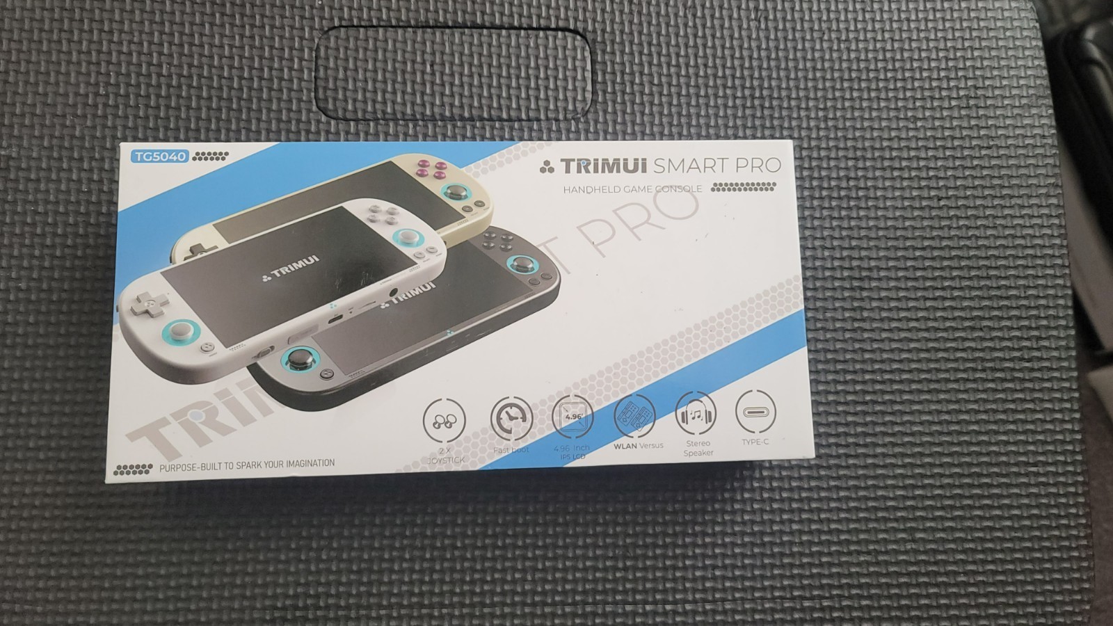 TRIMUI SMART PRO (BLACK) 64GB GM/OS (KNUILLI GLADIATOR 2 OS (1K GAMES) GXRG