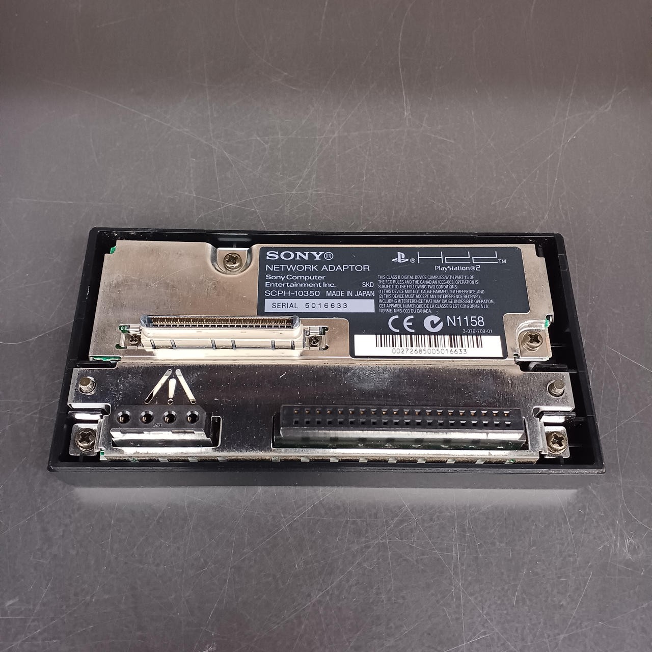 Sony PlayStation 2 SCPH-30000 Console with Network Adapter Used