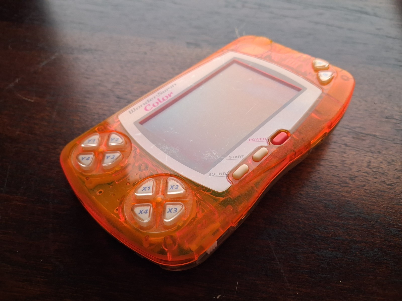 WonderSwan Color Console Crystal Orange | US Seller