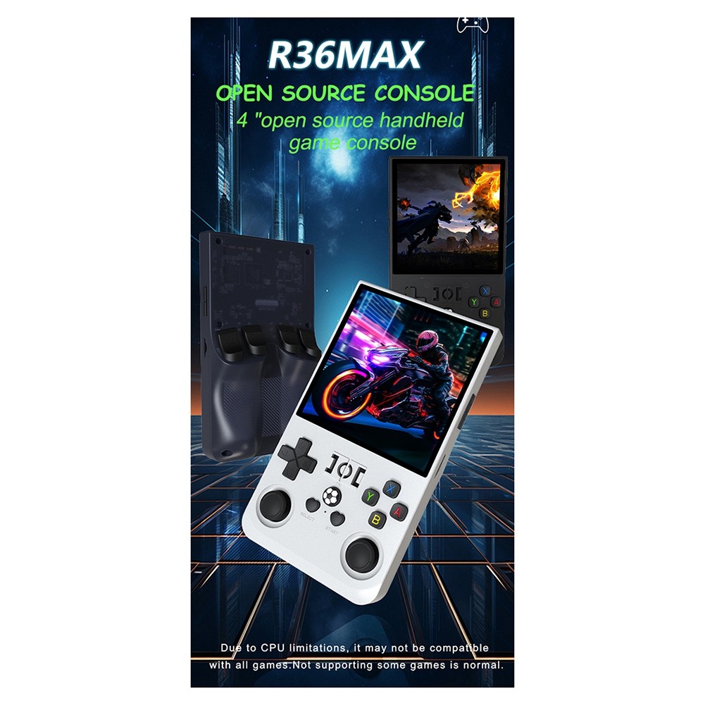 R36MAX 128GB 4.0″” IPS Screen Retro Portable Game Console L3786