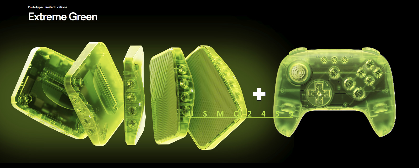 Analogue 3D – PROTOTYPE 🟩EXTREME GREEN🟩LIMITED Console -W/ MATCHING CONTROLLER