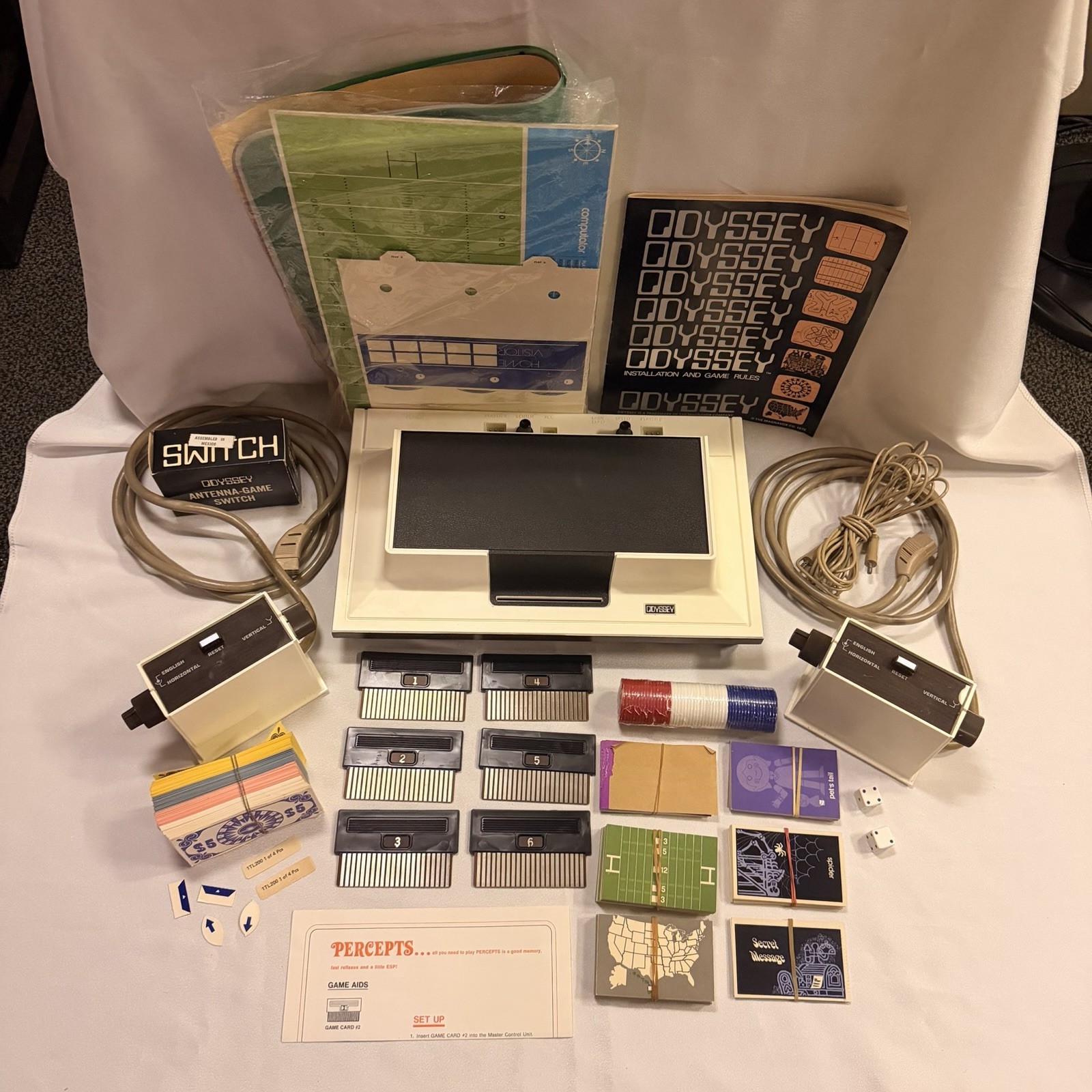 1972 Magnavox Odyssey (Run 1) 1TL200 Vintage Console W/ Original Box