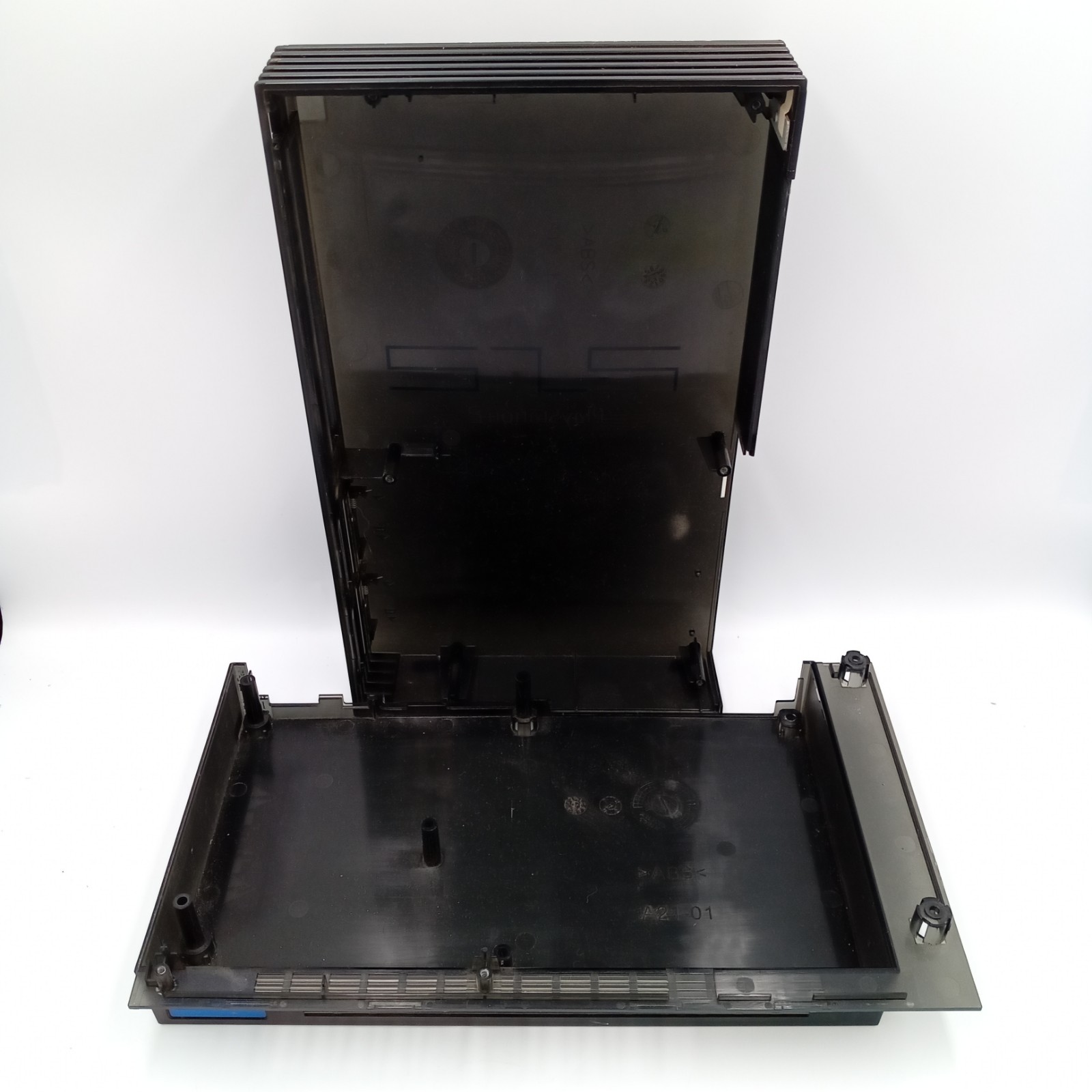 PS2 Playstation 2 Midnight Black Translucent SCPH-50000 Japanese Shell Only