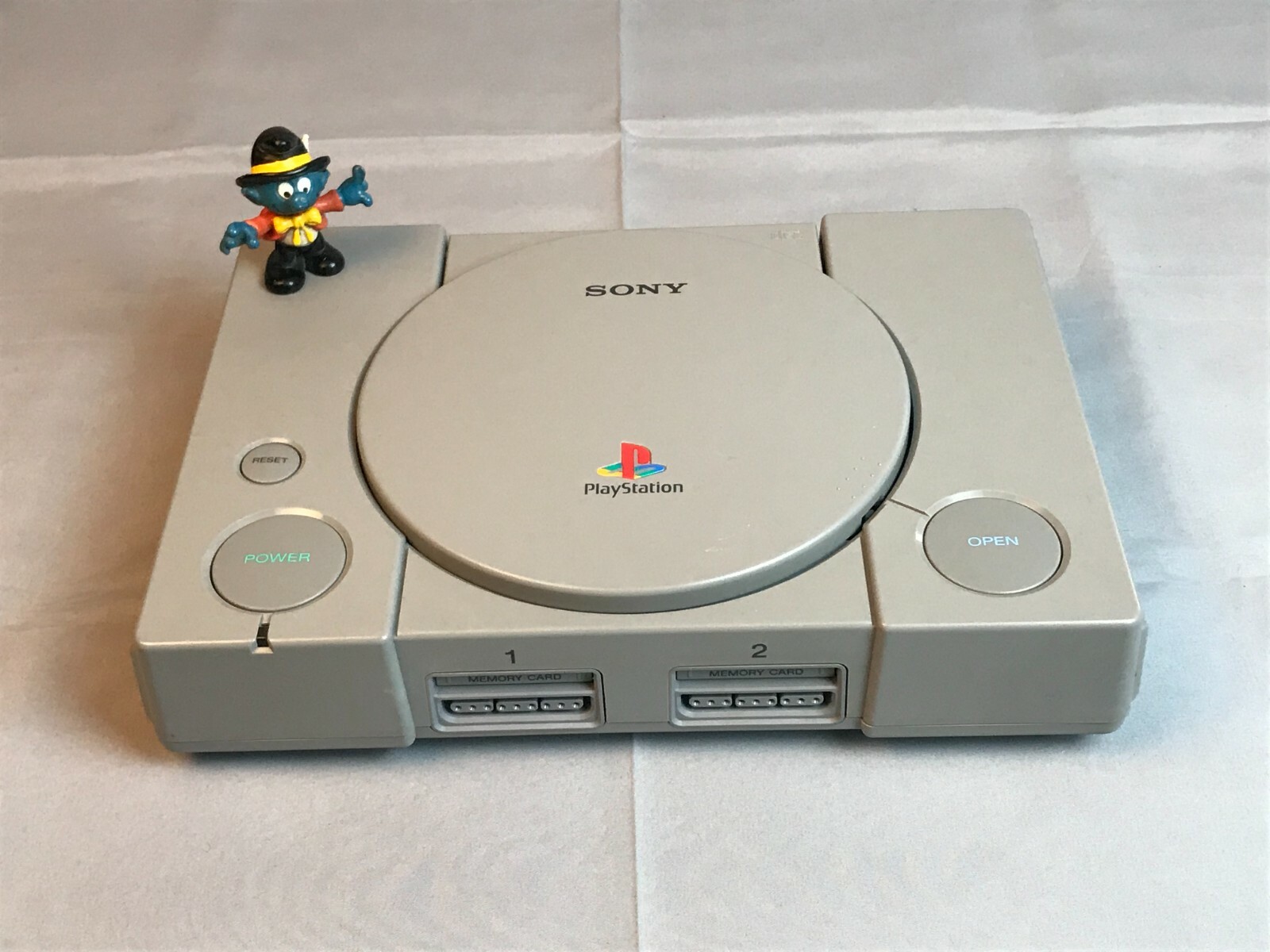 Sony PlayStation, SCPH-7500, PSIO Cybdyn, DualShock, RGB, SD 64GB, 110v, NTSC/J