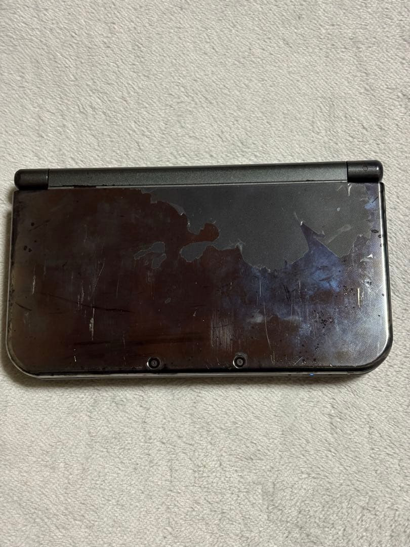 Nintendo New 3DS LL XL Console Metallic Black Japan Region Locked Tested 0263