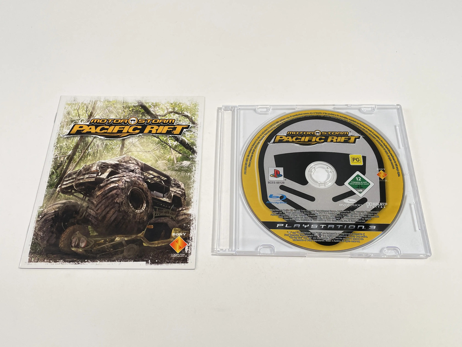 Ps3 Motor Storm – Pacific Rift (Game+Manual) FRA Good Condition