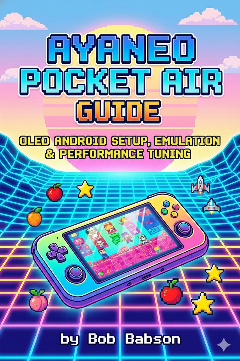 AYANEO Pocket Air Handbook OLED Android Setup Emulators Performance Optimization