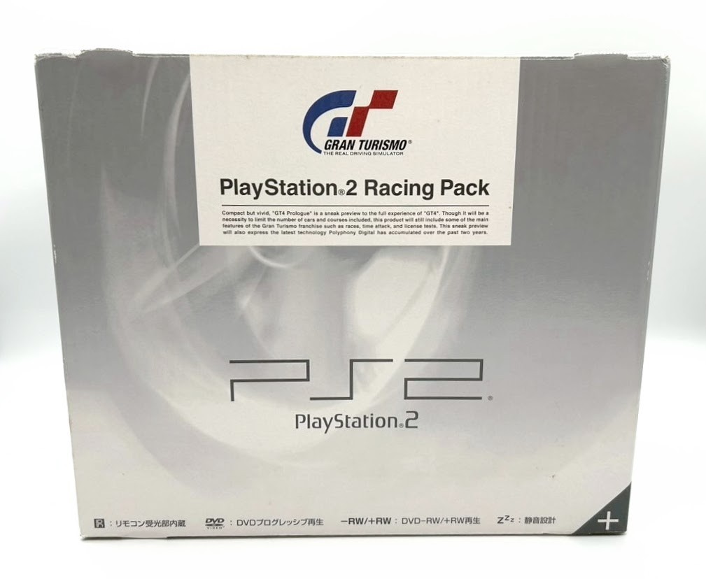 SONY Playstation2 PS2 Racing Pack Console SCPH-55000 GT W/Boxed NTSC-J #434