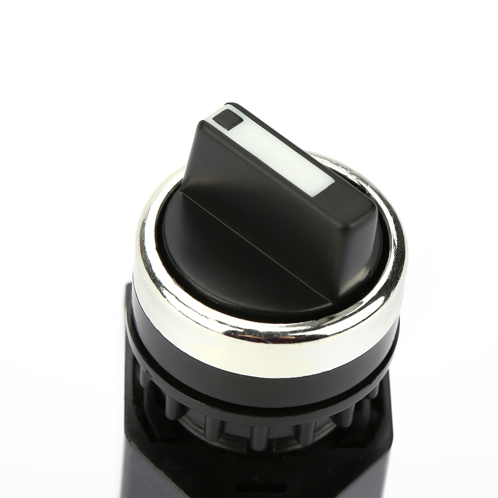 22mm Round Selector Switch 2 Positions NC + NO Self Locking MT8