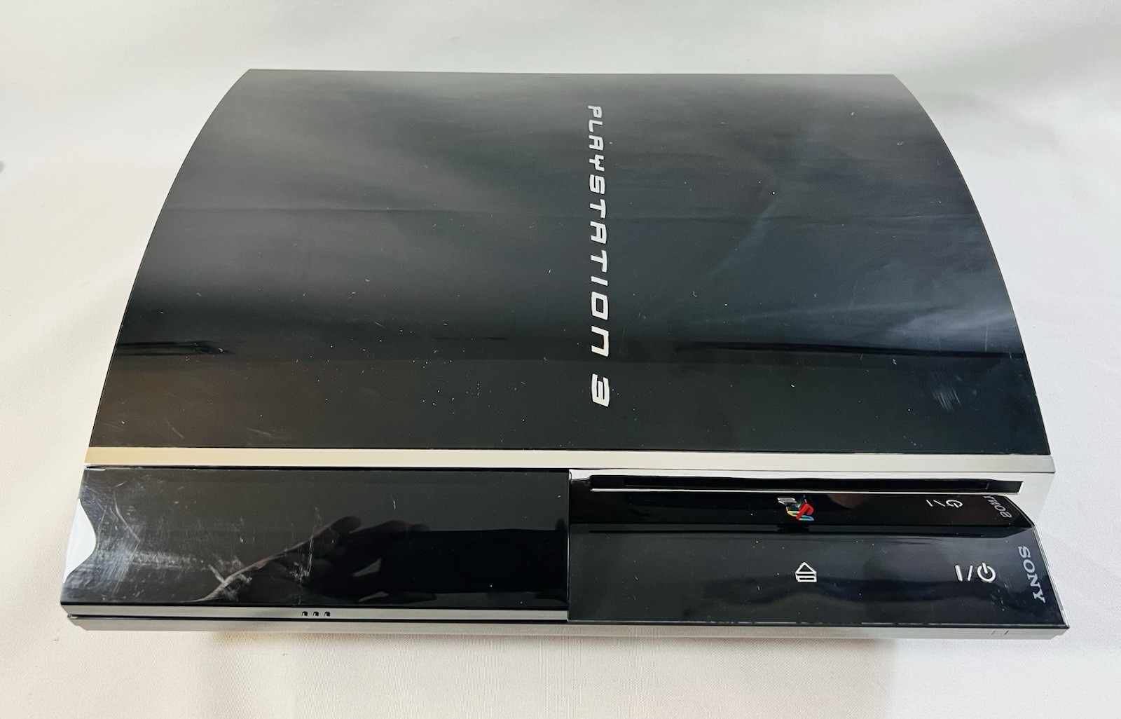Sony PlayStation 3 80GB Console PS3 Bundle CECHE01 Backwards Compatible 3 games