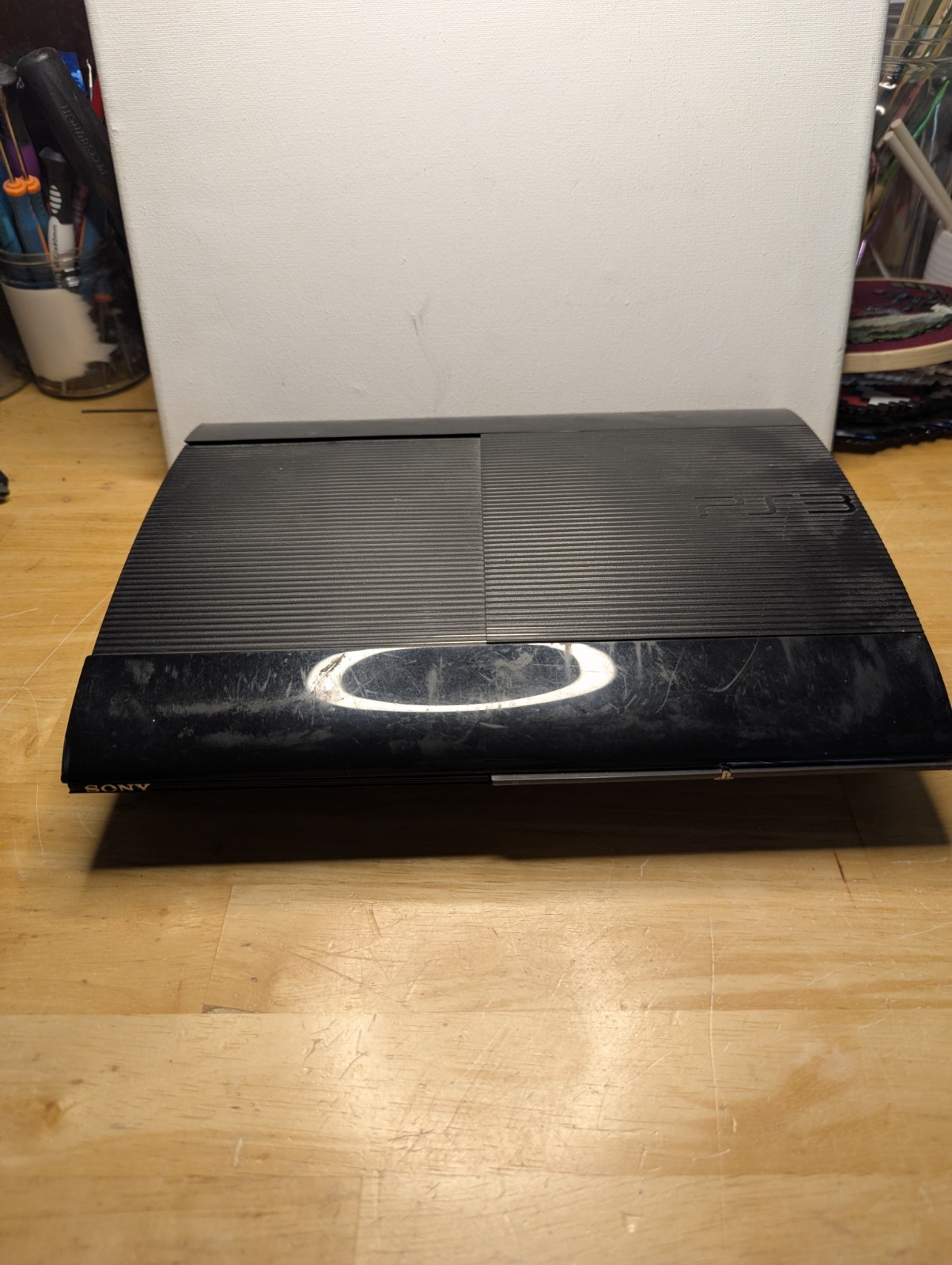 Sony PlayStation 3 250GB Console – Black W/ Cords And Controller – Tested
