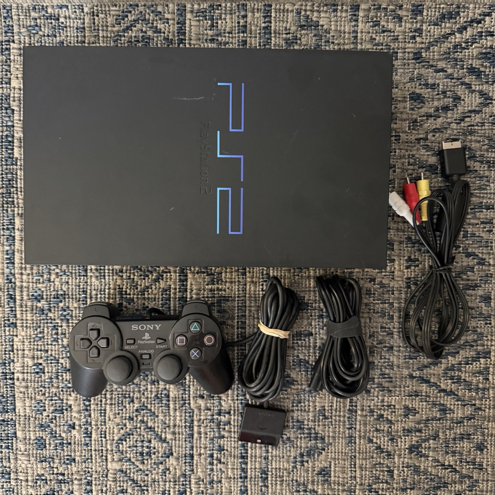 Sony PlayStation 2 PS2 Console Bundle Tested Working OEM Controller