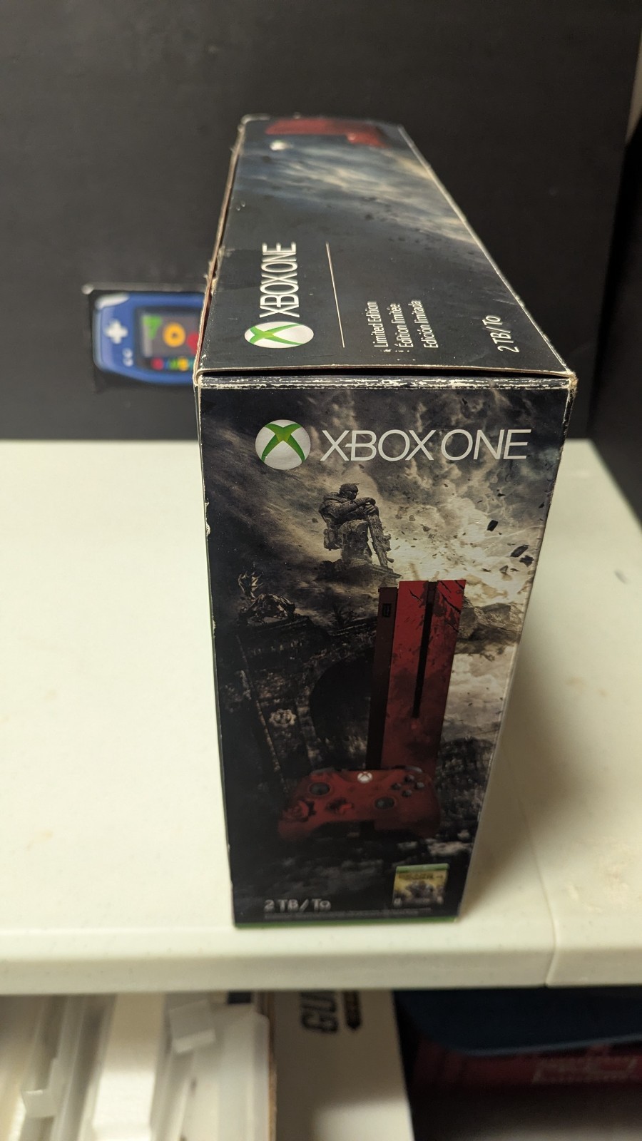 Microsoft Xbox One S Gears of War 4 Limited Edition 2 TB Crimson Red Console
