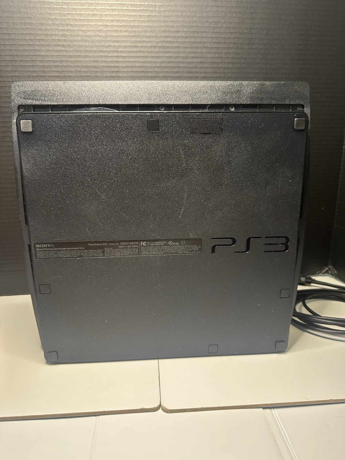 Sony PS3 Slim CECH-2501A 250GB Samsung SSD Refurbished New Paste Bundle 5 Games