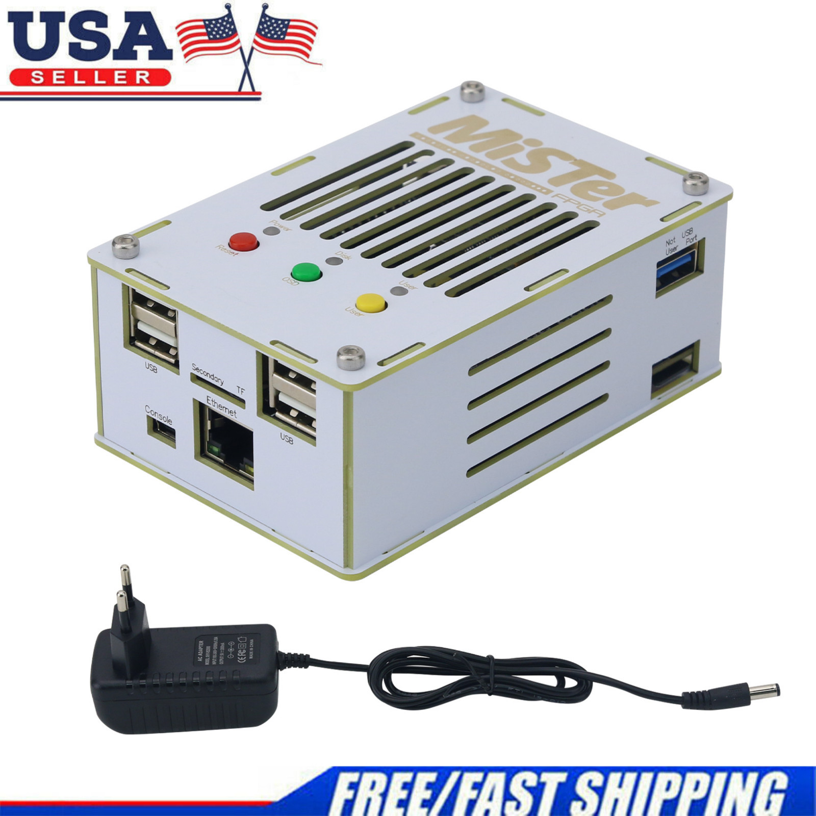Mini MiSTer Game Console Cyclone V SoC FPGA Development Board +32GB TF Card US
