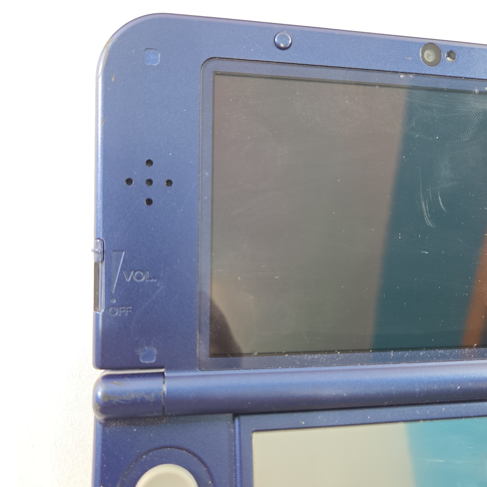 Nintendo 3DS XL Galaxy Edition Handheld System FOR PARTS OR REPAIR ONLY READ