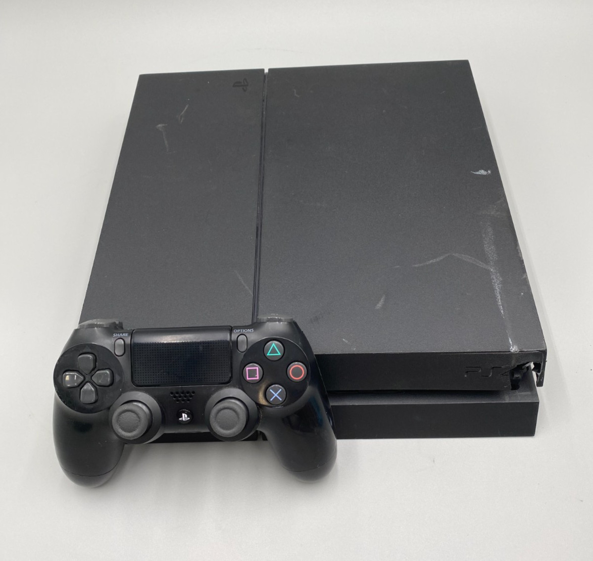 Sony PlayStation 4 PS4 CUH-1215A 500Gb Black Gaming Console+Black Control C/READ