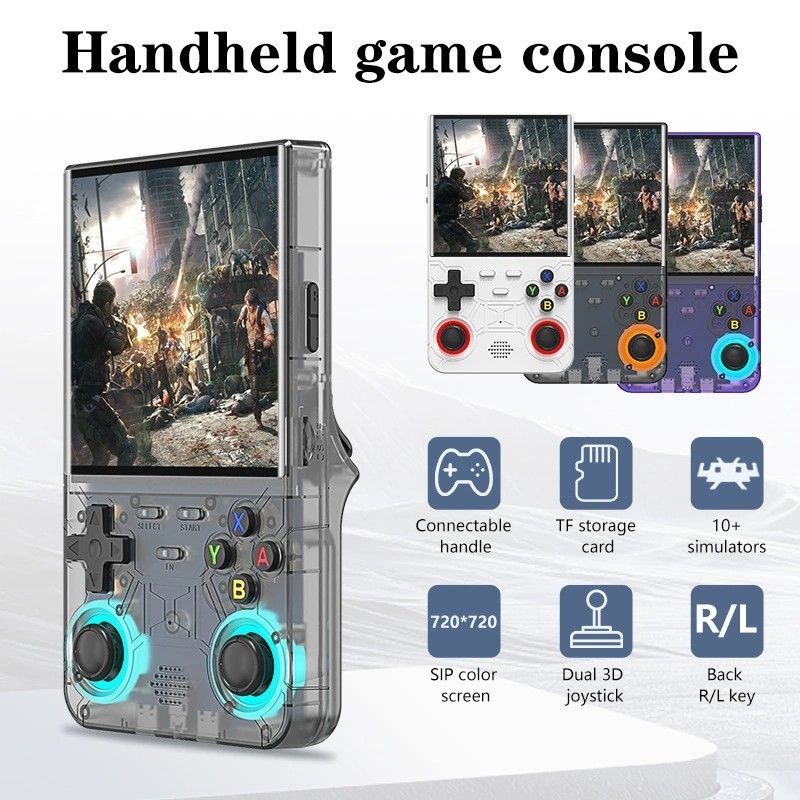 R36 Ultra Retro Handheld Video Game Console 4″ IPS Screen 40000+ Video Games